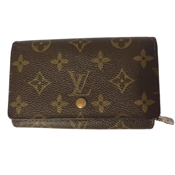 Louis Vuitton Porte Monnaie Tresor Brown Monogram Wallet - Picture 3 of 14